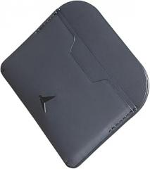 Mujjo Troubadour Card Sleeve - Steel Blue