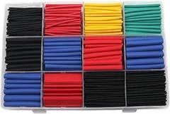 850Pcs | Heat Shrink Tube Thermoresistant Tube Assorted Kit, Electronic Wire Cable Shrink Sleeving Insulation Tubing Thermoretractile 2:1 New 2026 High for Electronic Component