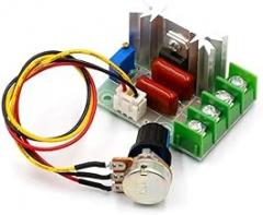 AC 220V 2000W SCR Voltage Regulator Dimming Dimmers Motor Speed Controller Thermostat Electronic Voltage Regulator Module Javino(2000W-01)