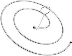 Milisten Spiral Drying Rack for Quilt and Bedsheet, 10mm Stainless Steel Foldable Clothes Hanger, Large Metal Laundry Rack for Household Balcony and Indoor Use