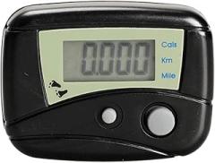Accurate Mini Electronic Pedometer Portable Step LCD Pedometer Walking Distance Calorie Counter with Clip Miles/Km Black Calorie Counter