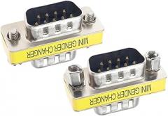 DB9/DB15/DB25/DB37 Mini Gender Changer Adaptier RS232 Com D-Sub to Male Female Plug C0innector 9 15 25 37Pin New 2026 High for Reliable Electronic Component, Precision, Stable Performance