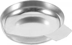 Veemoon Lab Weighing Dishes Scale Tray Electronic Scale Trays Silver Digital Bowl Scale Stainless Steel