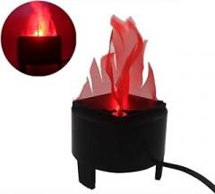 LED Fake Flame Effect Lamp Electronic Artificial Fire Burning Brazier Lamp Simulated Flickering Fire Flame Light for Christmas Halloween Party Festival Night Club