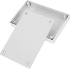 Compact Portable Plastic Junction Box with Hidden Money Compartment Secure Concealed Storage for Electronics and Valuables Lightweight Secret Safe for Travel and Everyday Use