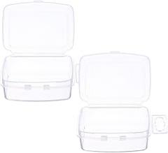 HARFINGTON 2pcs Component Storage Box 2.2