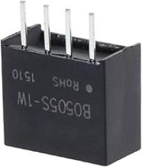 B0505S-1W DC-DC 5V Power Supply Module 4 Pins Isolated Converter,Circuit Board + Electronic Components