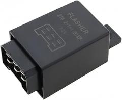 SING F LTD 1pc 12V 21W 6 Pin Electronic Indicator Relay 75605146 Flasher Replacement Parts for Tractors Trailers The Towing Vehicle 0335200160
