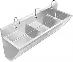 Surgeon's WASH UP Hand Sink 3 Station 80