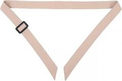 Milisten Adjustable Wide Waist Belt with Buckle Ring for Women Khaki Fabric Wrap Belt for Dresses Jackets and Casual Outfits for Waist Cinching