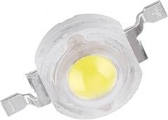 Yctze High Power 50pcs 1W SMD LED Lamp Bulb Chips, Cool Spotlight Beads for Home Floodlight, Waterproof, Compatible, Ideal for 12V 36W Electronic Components (Pure White)