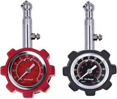 Car Truck Air Tire Monltor Tyre Air Pressure Dial Trackier Metier 0-100 Psi Tester Tool for Carrmotorcycle Truck New 2026 High for Electronic Component, Precision