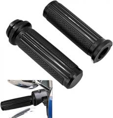 25mm Electronic Throttle Handlebar Grips Compatible with Touring Electra Softail Slim Fat Boy Motorcycle Replacement Hand Grips for 1