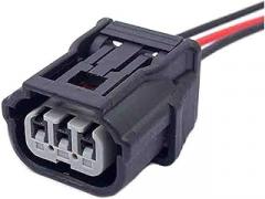 1 Pc 3 Pin Car Waterproof Electronic Connector Wire Harness, Ignition Coil Small Lamp Plug, 6188-4775 6189-7037(3P Female,5 Pcs)