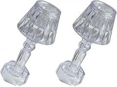 Happyyami 2pcs Led Electronic Candle Lamp Night Light for Bedroom Table Decor Small Night Light Atmosphere