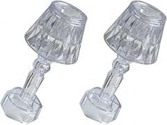 Happyyami 2pcs Led Electronic Candle Lamp Night Light for Bedroom Table Decor Small Night Light Atmosphere