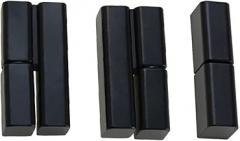 Left and Right Detachable Hinges Industrial Electronic and Mechanical Equipment Furniture Electrical Cabinets Toolboxes 1Pcs(Blue)