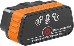 K0innwei ELM327 V1.5 BIIuetuoth 5.0 OBD2 Scanner ELM 327 V1 5 OBDII Auto Car Diagnostic Tools ODB2 OBD 2 Code Reader New 2026 High for Reliable Electronic Component, Precision, Stable Performance