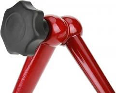 CHICIRIS Universal Magnetic Base Holder, Adjustable Stand for Dial Test Indicator with Switch On/Off Permanent Alloy Magnet Chrome Plated Arm