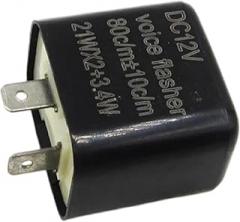 Car-Styling Electronic 12V 2 Pin LED Turn Signals Motorcycle Relay Fix Flasher Blinker Accessories