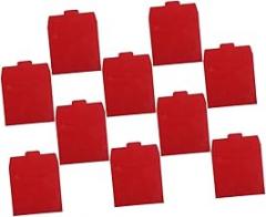 ABOOFAN 10Pcs CD Sleeves Red Paper DVD Envelopes Portable Storage Holder for and DVDs Professional Packaging for Photographers Compact Design for Media Collection