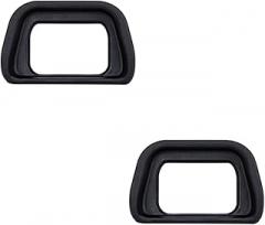 JJC 2-Pack Soft Viewfinder Eyecup Eyepiece Eye Cup for Sony A6300 A6100 A6000 NEX-6 NEX-7 Cameras and FDA-EV2S Electronic Viewfinder,Replaces Sony FDA-EP10 Eyecup Eyepiece