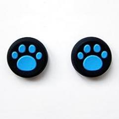 Silicone Thumb Stick Grips Cap Cover Joystick Thumbsticks Caps for PS4 Xbox ONE Xbox 360 PS3 PS2 Cat Dog Paw (E)