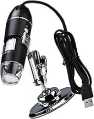 DOITOOL 1600x HD USB Microscope for Experimentation and Phone Repair Portable Electronic Magnifier LED Lights Compatible