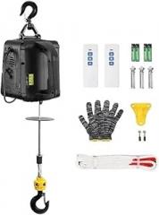 Electric Hoists 1100 Lbs Electric Hoist Winch 1500W Portable Power Winch Crane with Wireless Remote Control for Warehouse Lifting Lifting Tool,