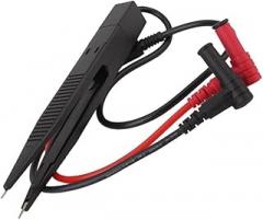 Unomor SMD Multimeter Test Clip Anti-Slip Probe Tweezer for Capacitor and Resistor Testing Precision Electronic Tool for Multimeter Users