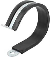 45mm Diameter Pipettes & Pipettors Rubber Lined R Shaped Zinc Plated Hose Pipe Clips Electronic Pipettors Clamp Cable