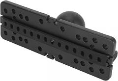 1.5inch Ball Fish Finder Mount Plate, Universal Marine Electronic Fish Finder Mounting Plate for for Humminbird for Lowrance, Boat Electronic Fish Finder Holder