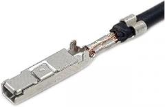 2.2MM Automotive ABS Sensor Automotive Electronic Connector Connector Crimping Terminal Pins Compatible With PB625-02027(10 Pcs)