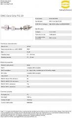 Harting, 09620005009, Acces. Special Cable Clamp Pg 29