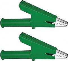 10mm Open Test Clamp Featuring 4mm Plugs Tail Electronics Project Development Tool for Electronic Engineers & Technicians