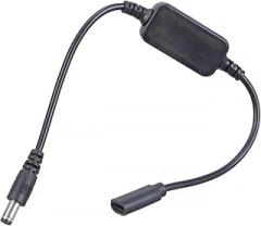 9V USB C to DC5.5mmx2.1mm Converter Adapter Power Cable DC5521 Output Cord for Easy Electronics Power Supply Fast Charging