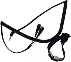 Othmro 1Pcs PS20H Cordless Anti Static ESD Wrist Strap Wireless Antistatic Wristband Flexible Woven Wrist Strap Discharge Band for Electronic Maintenance Dust-Free Workshop Black