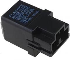 ECSiNG Auto Flasher Relay Car Turn Signal Electronic Relay 3 Pin Flasher Relay for Lamps LED Indicator 81980-12070 Compatible with Toyota Compatible with Lexus ES300