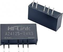 10pcs Mini A2412S-1WR3 Intelligent Module 1W 24V to 12V 42mA DC DC Power Supply Smart Electronic