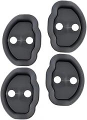 ABOOFAN 4pcs Car Door Lock Cover Latch Protector for Model y Door Sill Protector Car Accessories