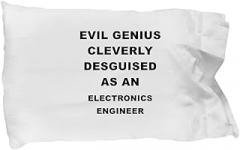Amorfos Electronics Engineer Gifts - Awesome Pillowcase for Electronics Engineer Professionals, Funny and Creative Electronics Pillow Case
