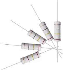 10Pcs 240 Ohm Resistor, 5W 5% Tolerance Metal Oxide Film Resistors, Axial Lead, Flame Proof for DIY Electronic Projects and Experiments