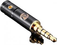 1 PCS 3.5 Plug Mesh Flower Matte Black Silver 2.5mm Headphone Upgrade Cable 4.4 Balanced Gold Plated Solder Cable C0innector New 2026 High for Reliable Electronic Component