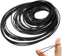 30 Pcs Black 26-120mm Mix Cassette Tape Machine Square Belt Assorted Repair,CD and Tape Players, Easy Installation Small in Size