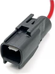 Multi-Purpose 1 Pin High Current Automotive Waterproof Electronic Connector Fan with Cable MG650943-5 MG640944-5 Fit for KIA KX5 Carnival (Color : 1Pin Male, Package : 1 Pc)