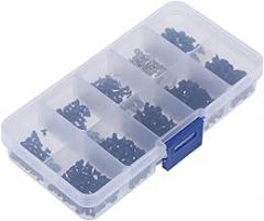 500pcs Screw Kit Compatible With Laptop Sizes M2 M2.5 And For M3 Screws With Storage Case For Easy Handling During Repair Jobs