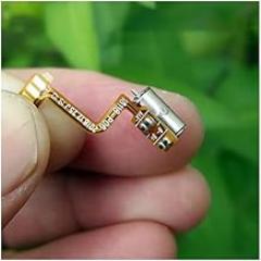 Ultra-Miniature Outer Dia 4mm Precision Stepper Electronic Starter 2-Phase 4-Wire Electronic Starter Suitable for Assembling Stepping Geared Electronic Starter MAYAIYIN