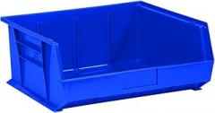 Aviditi BINP1516BAVI Plastic Stack/Hang Storage Bin Containers, 14-3/4