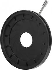 SK34 Iris APER Diaphragm e, Optical Diaphragm Fond Instruments, 1.5 34mm Inner Hole Size, Aluminum y truction,