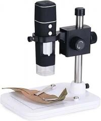 JOEBO Microscope Kit 500X LED Electronic Glass Digital Microscope, with Liftable Bracket Microscope Lens Adapters